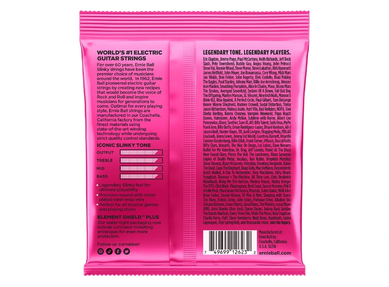 Ernie Ball EB-2623 Slinky Nickelwound (009-052) 7-STR Super Slinky 