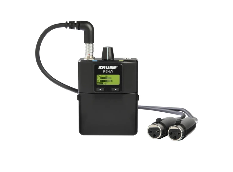 Shure P9HW PSM900 Wired Bodypack Personal monitor 