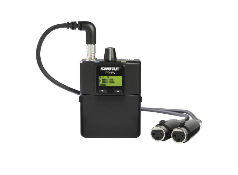 Shure P9HW PSM900 Wired Bodypack Personal monitor