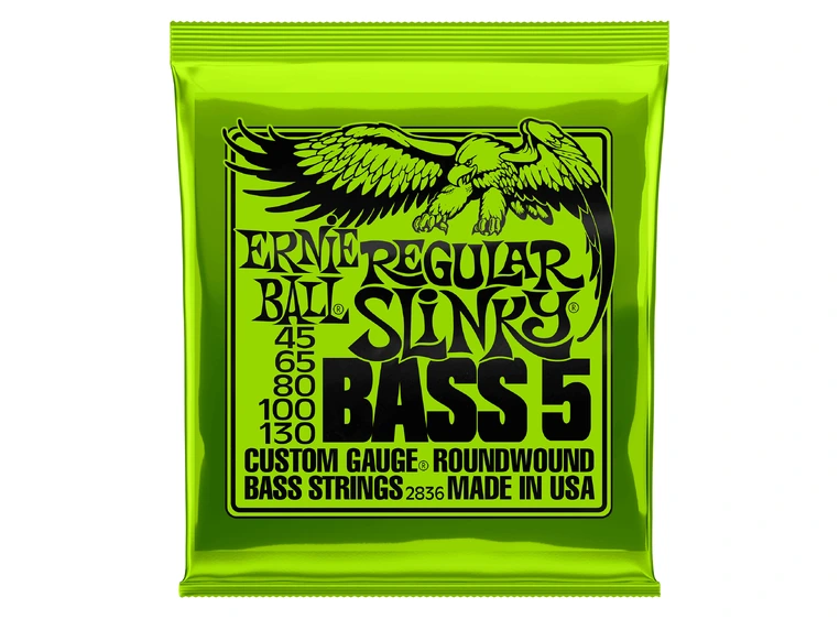 Ernie Ball EB-2836 Roundwound 5-string Regular Slinky 045-13 