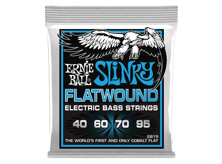 Ernie Ball EB-2815 bass flat kobolt sett (040-095) 