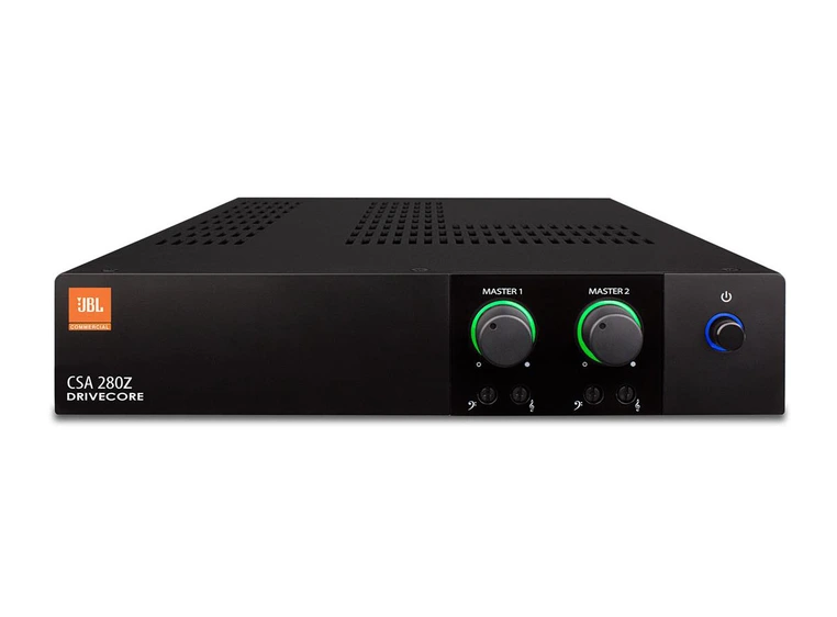 JBL CSA280Z, forsterker 2 x 80W, 8ohm/70V/100V 