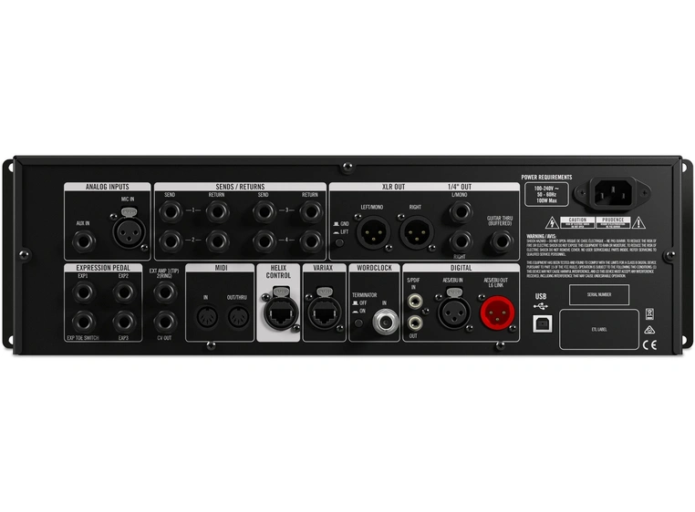 Line 6 Helix Rack Multieffektprosessor 