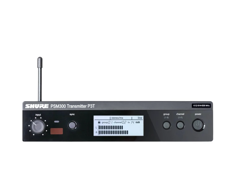 Shure PSM300 In-Ear Transmitter K3E (606-630Mhz) 