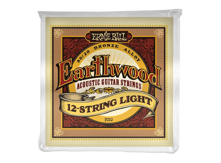 Ernie Ball EB-2010 Earthwood Bronze Acoustic 12-string Light