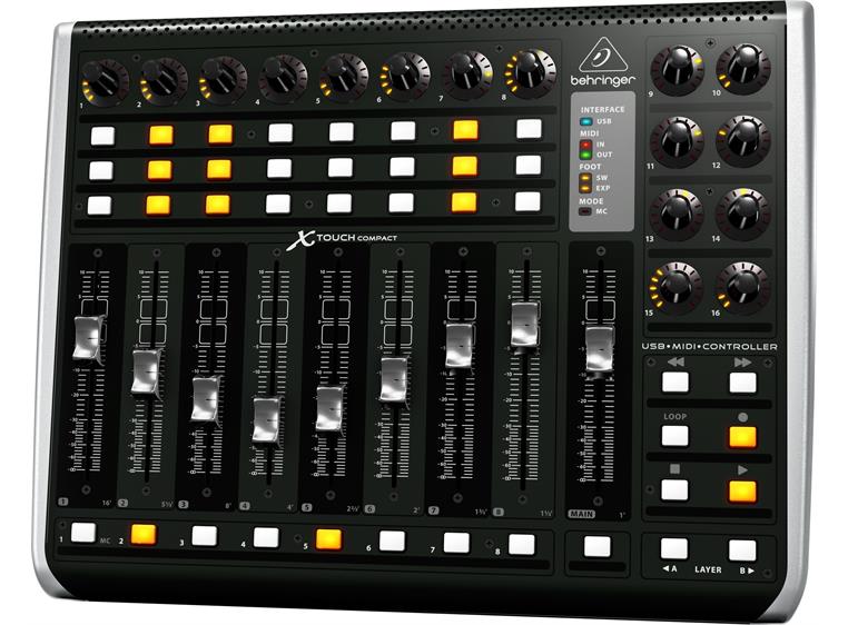 Evenstad　Behringer　X-TOUCH-COMPACT　Musikk