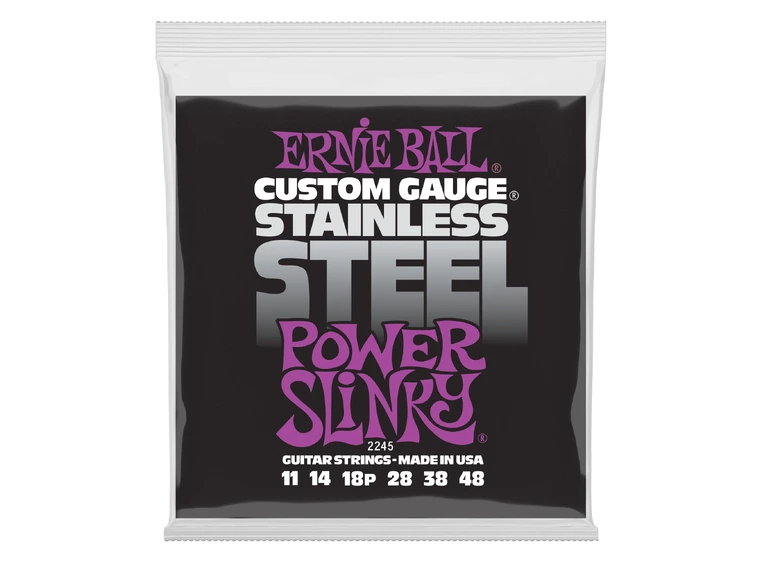 Ernie Ball EB-2245 Stainless Steel Power (011-048) 