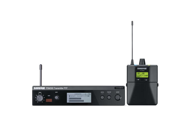 Shure PSM300 Premium In-Ear System K3E(606-630Mhz)