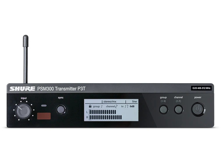 Shure PSM300 Premium In-Ear System K3E(606-630Mhz) 