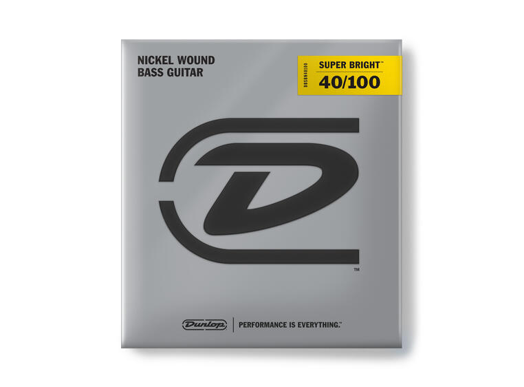 Dunlop DBSBN40100 Basstr Super Bright .040-.100