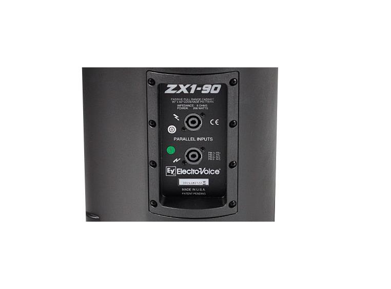 Electro Voice ZX1-90 Passiv høyttaler 200W, 8ohm Sort finish
