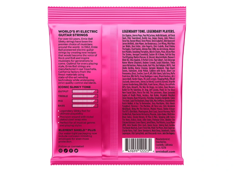 Ernie Ball EB-2223 Nickelwound Super (009-042) Slinky 