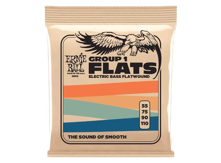 Ernie Ball EB-2802 Flatwound Firm (055-110) 