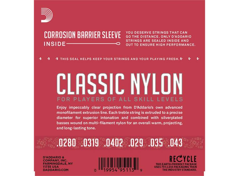 D'Addario EJ27N Classic Nylon (028-043)