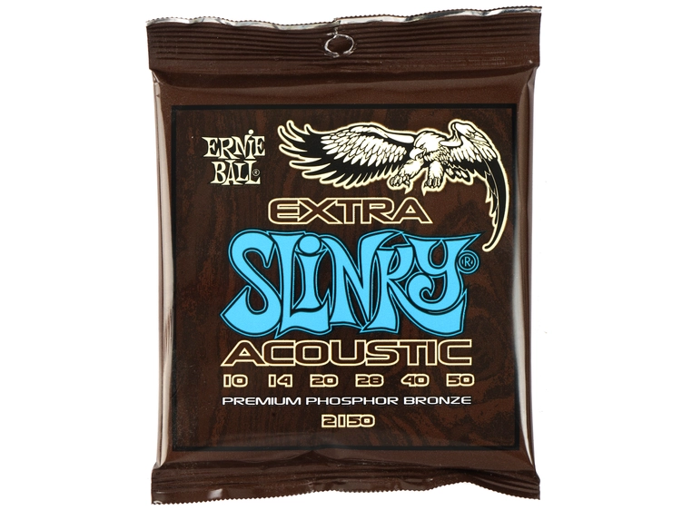 Ernie Ball EB-2150 Extra Slinky Acoustic (010-050) Slinky Acoustic 