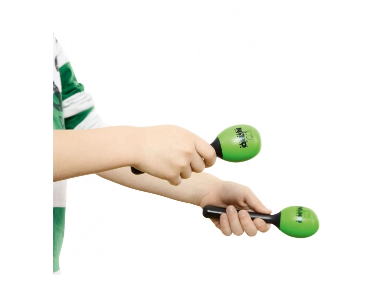 Nino Percussion 569-GG Egg-Maracas m/håndtak plast (2stk.) 