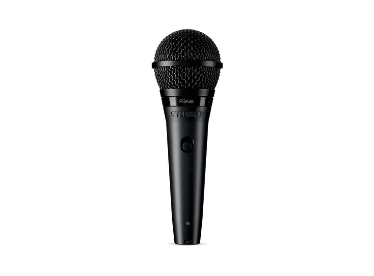 Shure PGA58-XLR-E vokalmikrofon kardioide, med 5m xlr kabel 