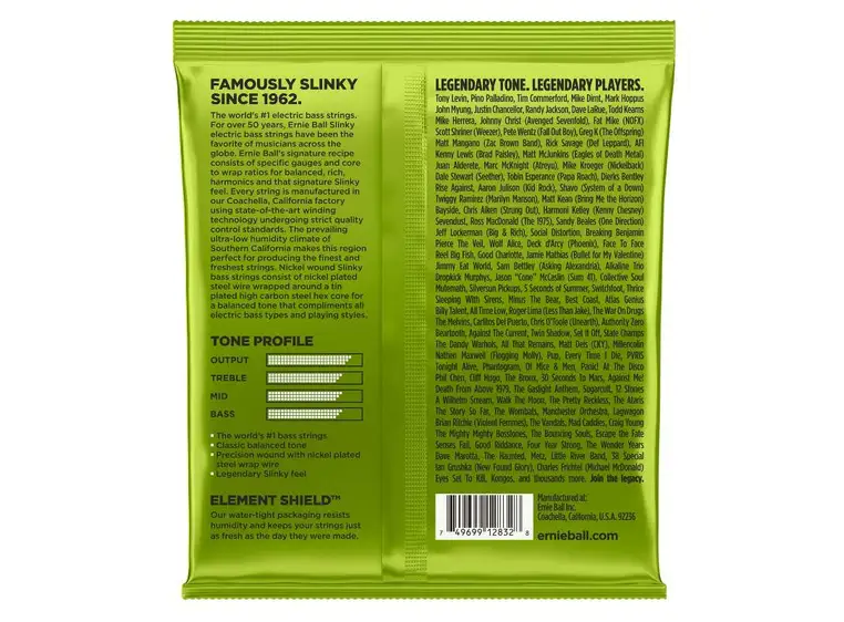 Ernie Ball EB-2832 Roundwound Regular Slinky 050-105 