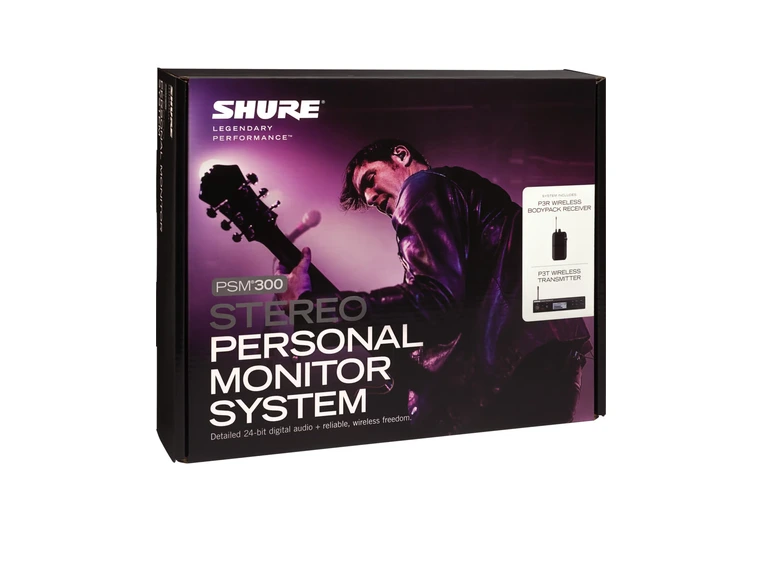 Shure PSM300 In-Ear System K3E (606-630Mhz) 