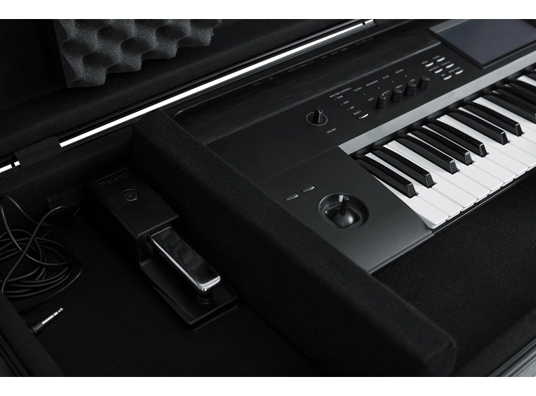 Gator GTSA-KEY76D DEEP 76-note TSA Keyboard Case w/ Wheels 