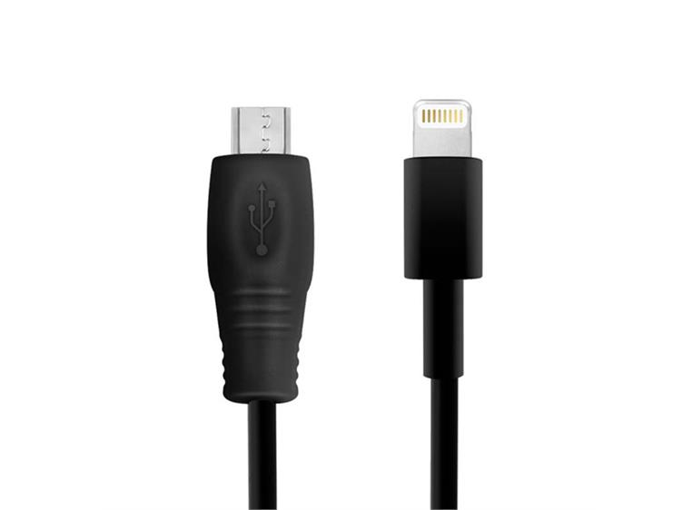 IK Multimedia Lightning to Micro-USB cable, 150cm.