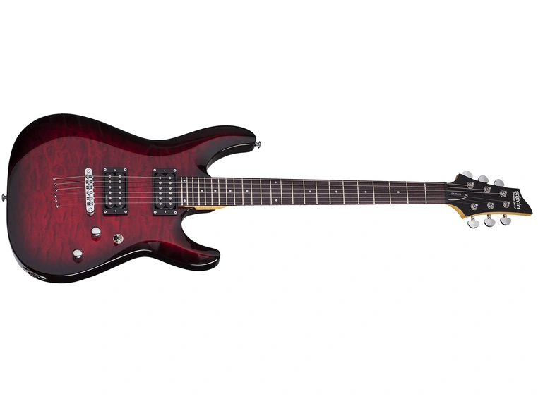 Schecter C-6 PLUS See-Thru Burst 