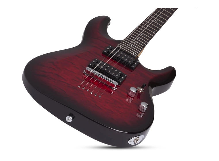 Schecter C-6 PLUS See-Thru Burst 