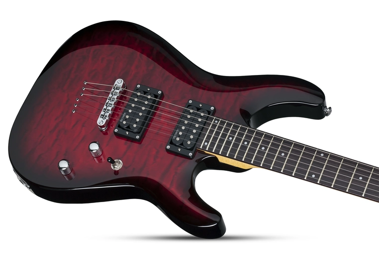Schecter C-6 PLUS See-Thru Burst 