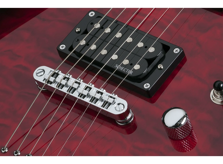 Schecter C-6 PLUS See-Thru Burst 