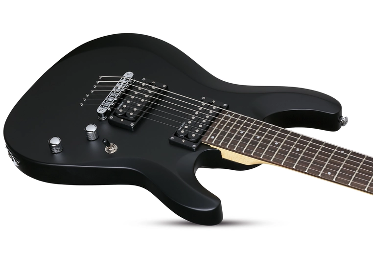 Schecter C-7 Deluxe Satin Black 