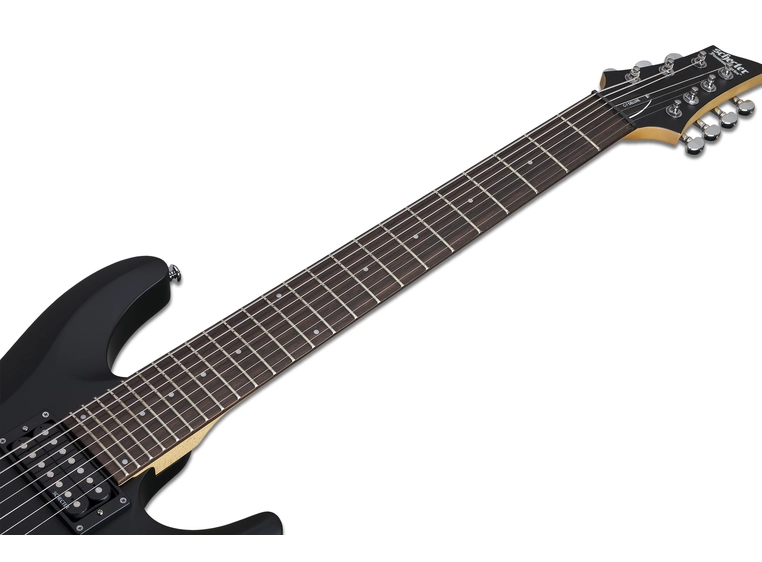 Schecter C-7 Deluxe Satin Black 