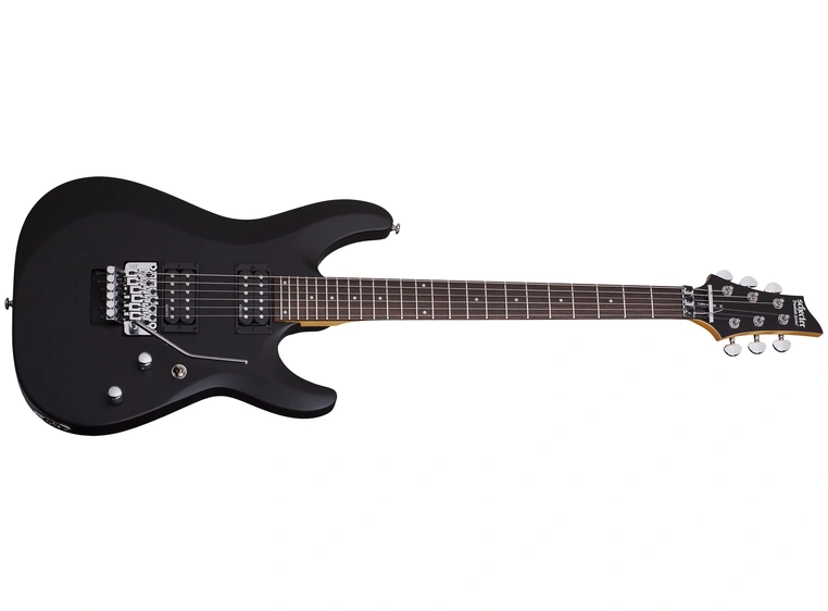 Schecter C-6 Deluxe FloydR. Satin Black 