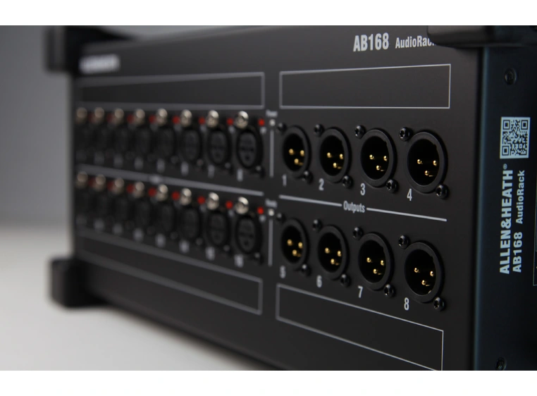 A&H AB168 16/8 digital sceneboks Rackformat(Qu og GLD) 