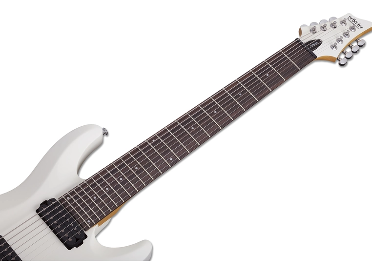 Schecter C-8 Deluxe Satin White 