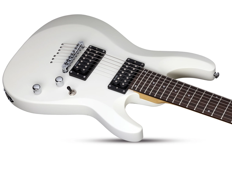 Schecter C-7 Deluxe Satin White 
