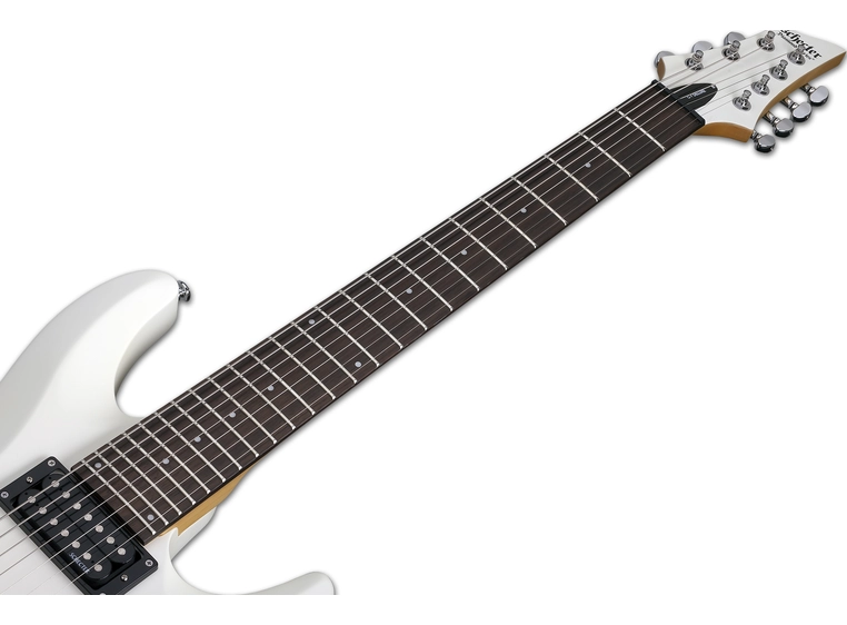 Schecter C-7 Deluxe Satin White 