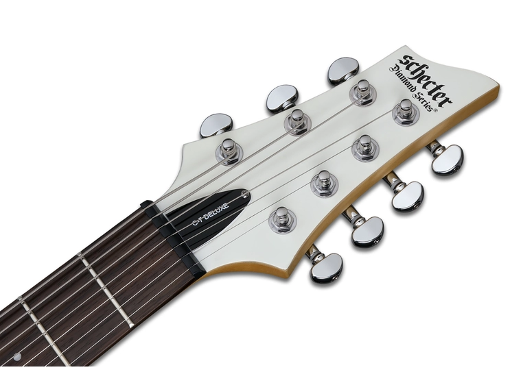 Schecter C-7 Deluxe Satin White 
