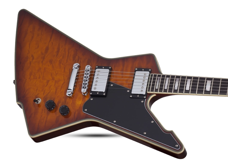Schecter CUSTOM E-1 Special Edition Vintage Sunburst 