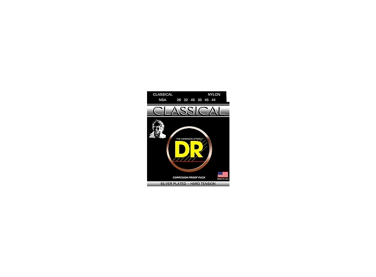 DR Strings NSA Nylon Classical (028-044) Hard Tension 