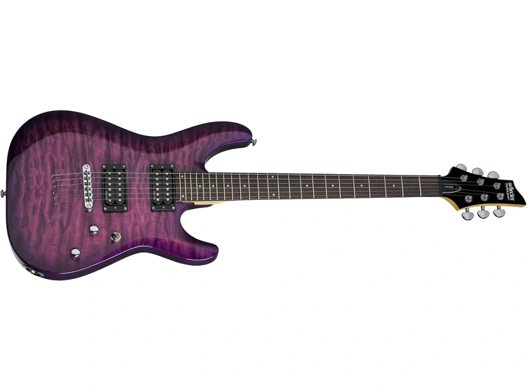 Schecter C-6 PLUS Electric Magenta 