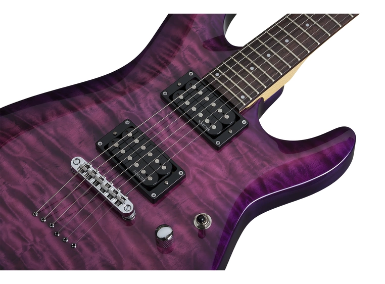 Schecter C-6 PLUS Electric Magenta 