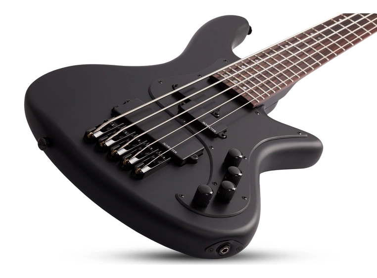Schecter Stiletto Stealth-5 Satin Black 