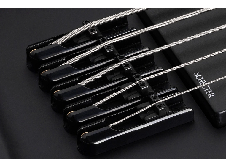 Schecter Stiletto Stealth-5 Satin Black 