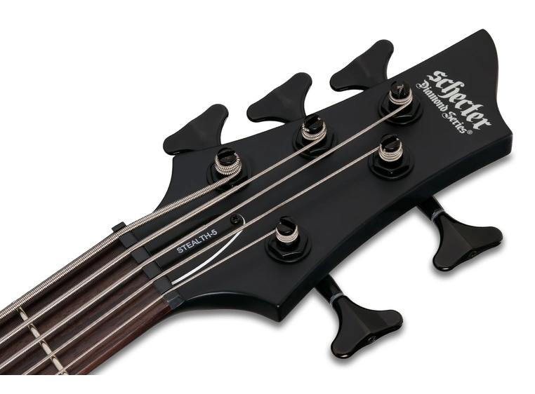 Schecter Stiletto Stealth-5 Satin Black 