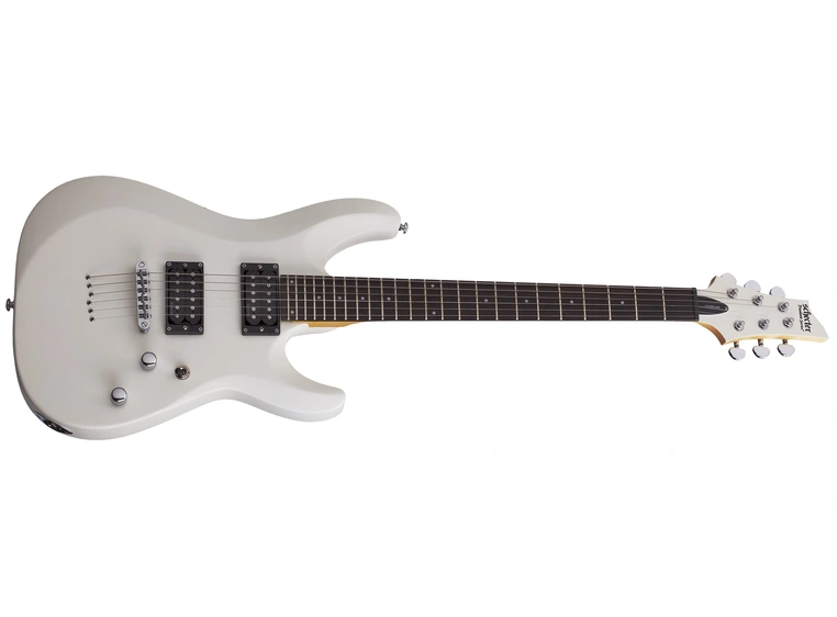 Schecter C-6 Deluxe Satin White 