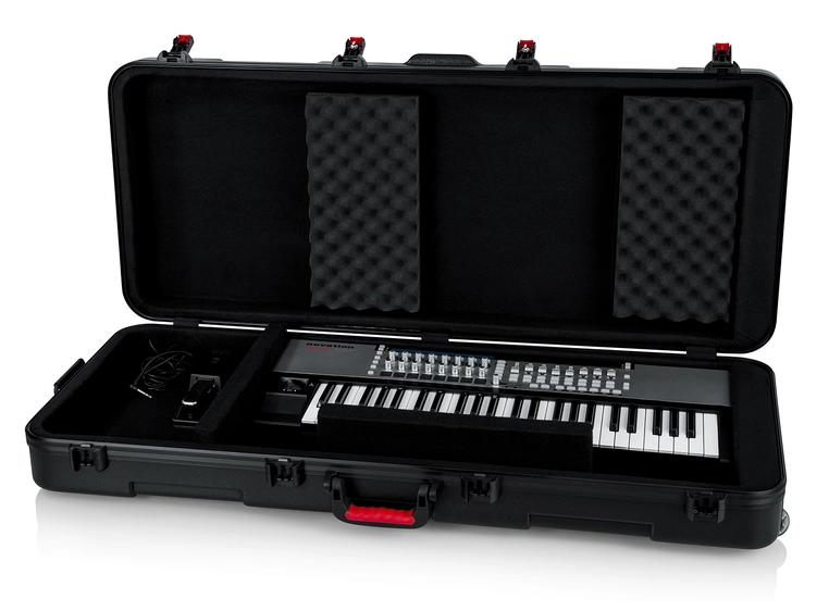 Gator GTSA-KEY61 61-note TSA Keyboard Case w/ Wheels 