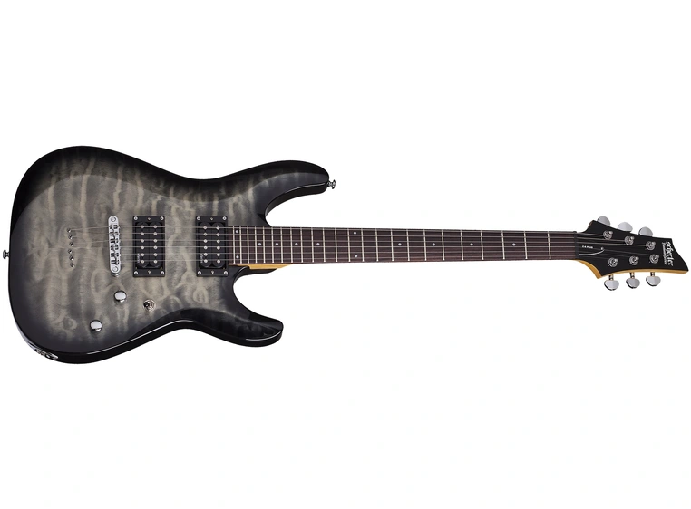 Schecter C-6 PLUS Charcoal Burst 