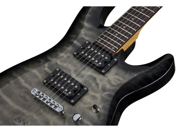 Schecter C-6 PLUS Charcoal Burst 