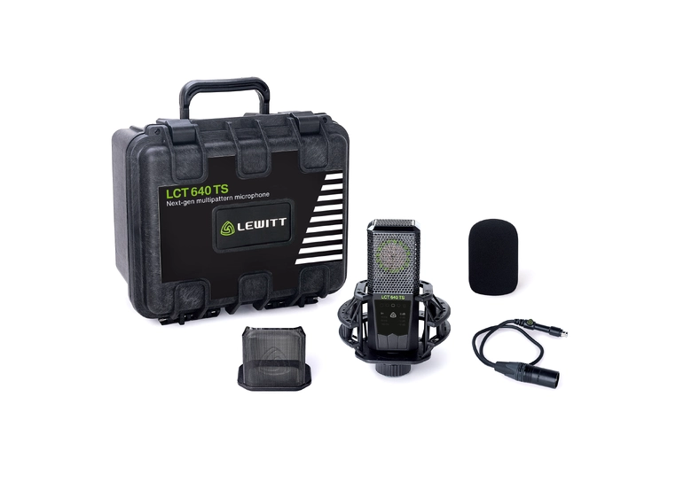 Lewitt LCT 640 TS Kondensatormikrofon Twin system med dual output mode 
