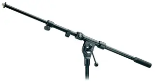 K&amp;M 21110 Mikrofonbom (teleskoparm) sort